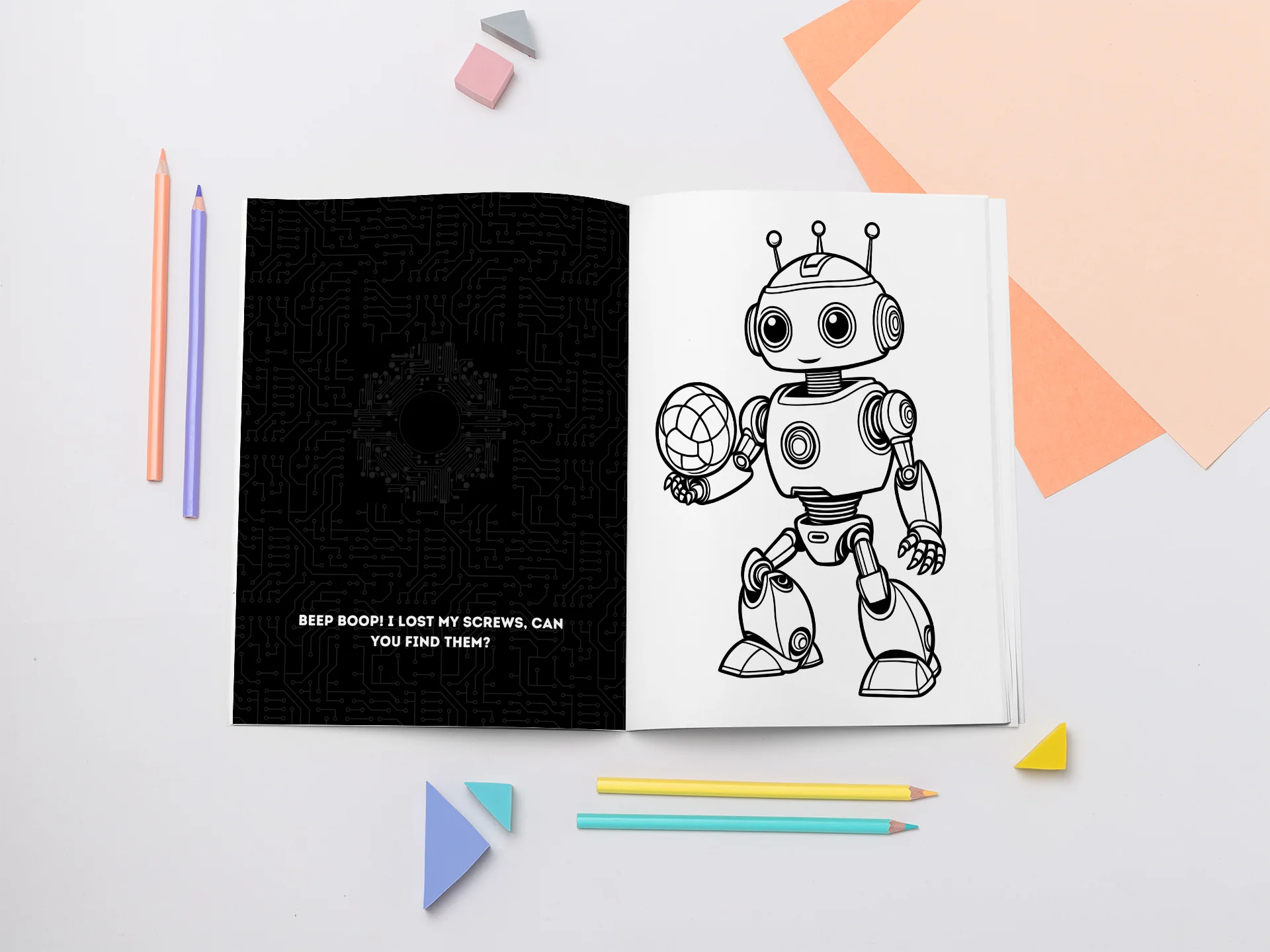 Robo Doodles – A Journey in Color and Imagination (Volume II) detail image